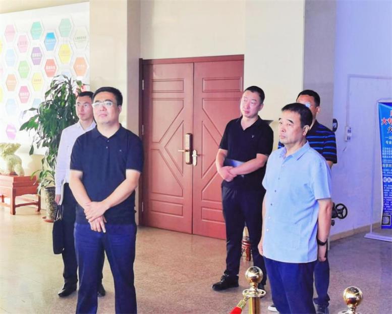 辽阳市白塔区委书记缪万举莅临加拿大pc28预测信息调研领导
